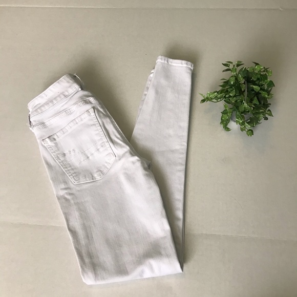 American Eagle Outfitters Denim - American Eagle - White Skinny Jean